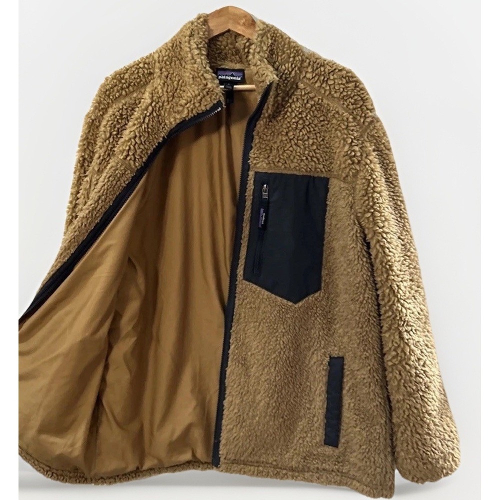 Patagonia Retro-X Fleece Coat Nest Brown 23095-FA22 Women's Size Large - Picture 4 of 13
